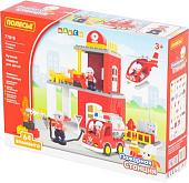 Конструктор Полесье 77516 Пожарная станция