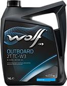 Моторное масло Wolf Outboard 2T TC-W3 4л