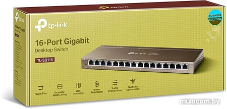 Коммутатор TP-Link TL-SG116
