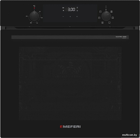 Электрический духовой шкаф Meferi MEO607BK Comfort