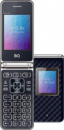 Смартфон BQ-Mobile BQ-2446 Dream Duo (синий)