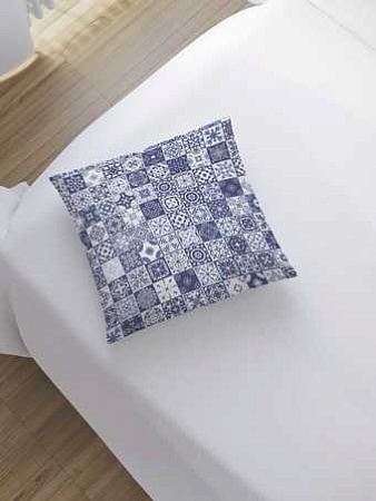 Чехол на подушку JoyArty Зима в узорах sl_17008