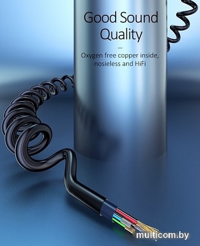 Кабель Usams 3.5 мм US-SJ256 (черный)