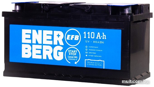Автомобильный аккумулятор Enerberg 6СТ-110R EFB R+ (110 А·ч)