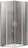 Душевой уголок Adema Виеркант 100x80 (прозрачный)