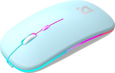 Мышь Defender Coda MB-261 (голубой/белый)