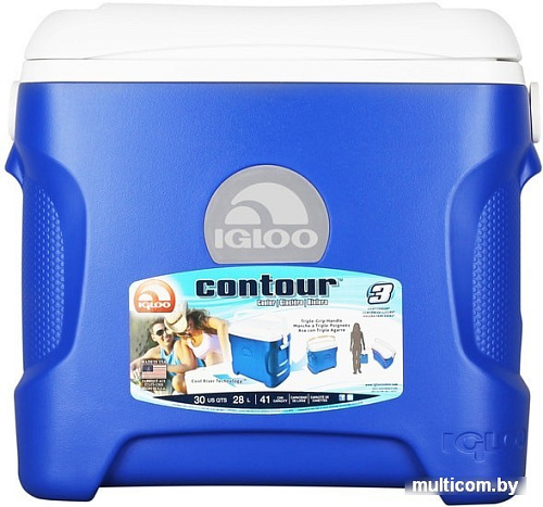 Термобокс Igloo Contour 28л (синий)
