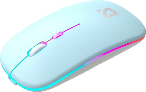 Мышь Defender Coda MB-261 (голубой/белый)