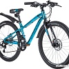 Велосипед Novatrack Prime D 24 р.11 2020 (синий)