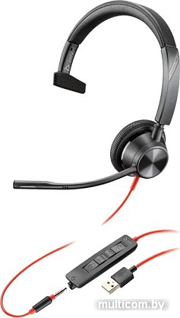 Офисная гарнитура Plantronics Blackwire 3315 MS USB-C