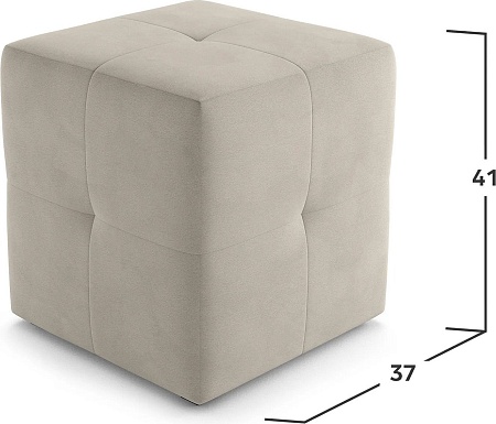 Пуфик Mio Tesoro 134 (бежевый Valencia 5)