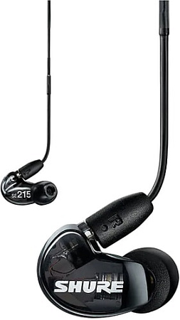 Наушники Shure SE215-K+BT2-EFS