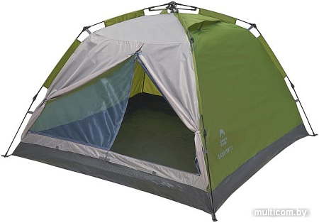 Треккинговая палатка Jungle Camp Easy Tent 3 (зеленый/серый)