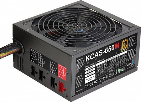 Блок питания AeroCool KCAS 650W (KCAS-650M)