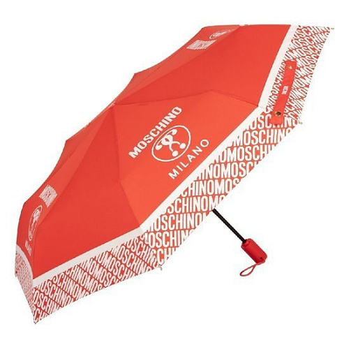Зонт Moschino Logo Red