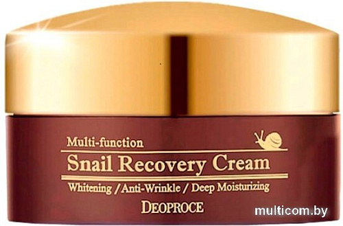 Deoproce Крем для лица Deoproce Snail Recovery 100 мл