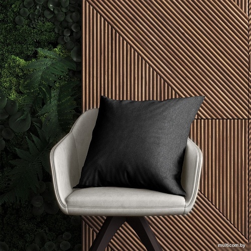 Волшебная ночь 40x40 777034 (рогожка, графит)