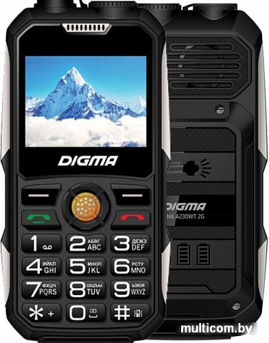 Мобильный телефон Digma Linx A230WT 2G (черный)