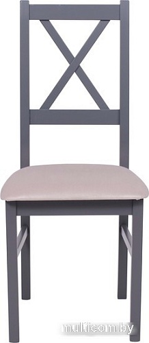 Стул DREWMIX Nilo 10 105497 (серая ткань 26B/графит)