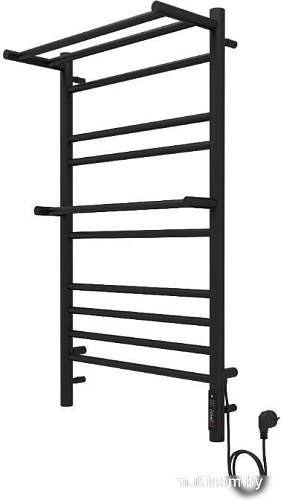 Полотенцесушитель Aquatek Альфа П10 500x900 (Quick Touch, черный муар)