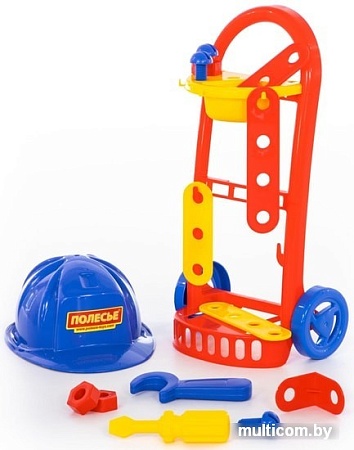 Тележка с инструментами игрушечная Полесье Механик 69825
