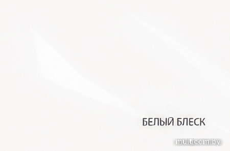 Шкаф-витрина Anrex Orlando 2V (каштан найроби/белый глянец)