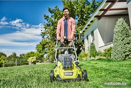 Газонокосилка Ryobi Power-Assist RLM36X41H50PG (с 1-им АКБ 5 Ач)