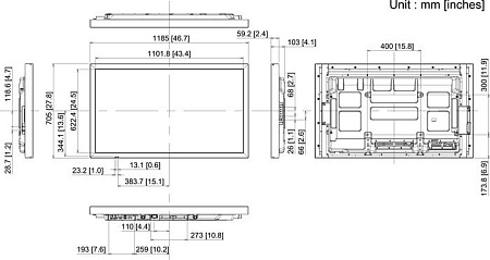 Информационная панель Panasonic TH-50LFB70E