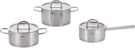 Набор кастрюль Gipfel Capella 1512
