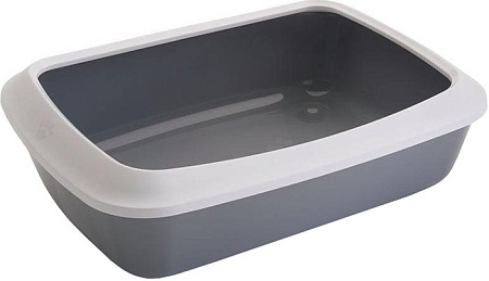 Туалет-лоток Savic Iriz 50 с ободом (серый)