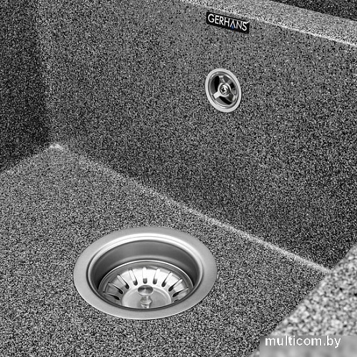 Кухонная мойка Gerhans C10 (графит)