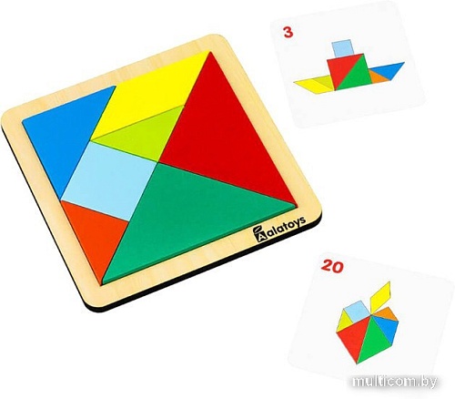 Развивающая игра Alatoys Танграм ТГ01
