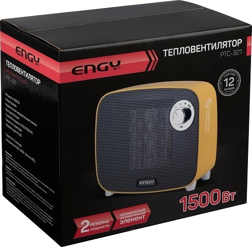 Тепловентилятор Engy PTC-321 (желтый)