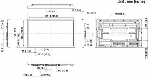 Информационная панель Panasonic TH-50LFB70E