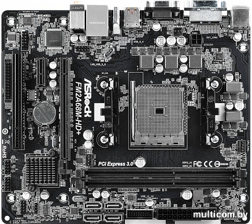 Материнская плата ASRock FM2A68M-HD+