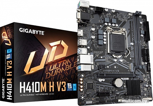 Материнская плата Gigabyte H410M H V3 (rev. 1.0)