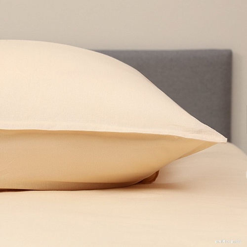 Постельное белье Siberia Home Сэнди Евро 70x70 Сиб-Евро-С-кр70x70 (кремовый)