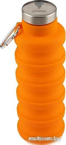 Бутылка для воды Leonord LEO-01 500мл (оранжевый)