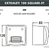 Подсветка для ступеней Fumagalli Leti 3S4.000.000.AYG1L
