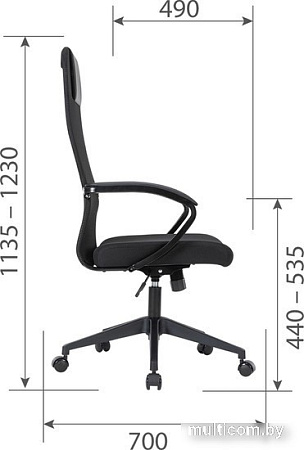 Кресло CHAIRMAN CH612 (черный)