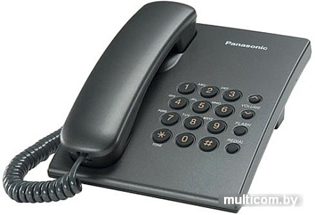 Проводной телефон Panasonic KX-TS2350RUT (титановый)