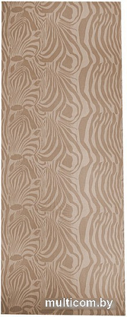 Придверный коврик Вилина Противоскользящий Элемент 65x120 7175-Zebra_Brown (коричневый)