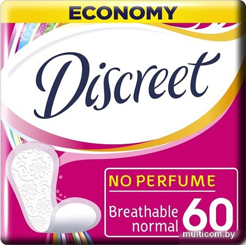 Прокладки ежедневные Discreet Normal Trio (60 шт)