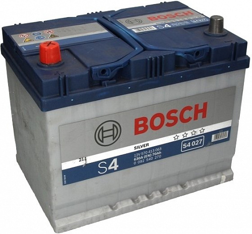 Автомобильный аккумулятор Bosch S4 027 (570413063) 70 А/ч JIS
