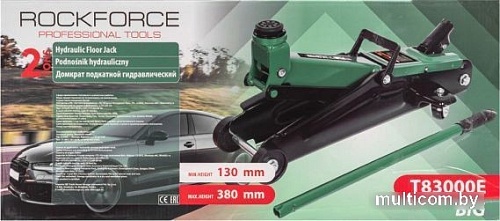 Подкатной домкрат RockForce RF-T83000E 2т