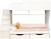 Двухъярусная кровать Красная звезда Р443 Капризун 6 180x80 (белый)