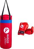 Набор для бокса детский Rusco Sport 4oz (красный)
