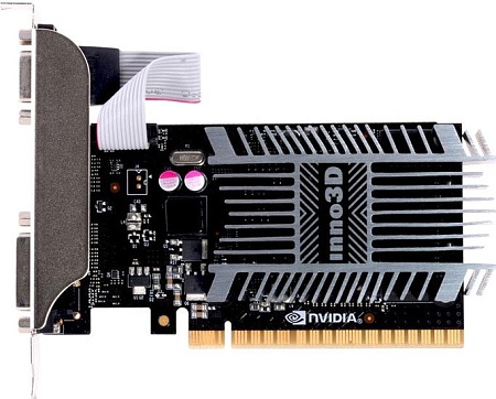 Видеокарта Inno3D GeForce GT 710 LP 1GB SDDR3 [N710-1SDV-D3BX]
