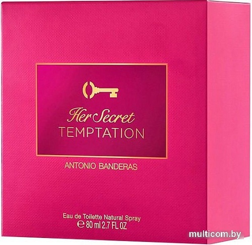 Antonio Banderas Her Secret Temptation EdT (80 мл)