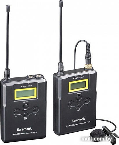Микрофон Saramonic UwMic15 RX15+TX15